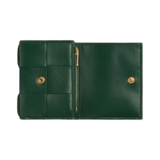 Cassette Tri-Fold Zip Wallet