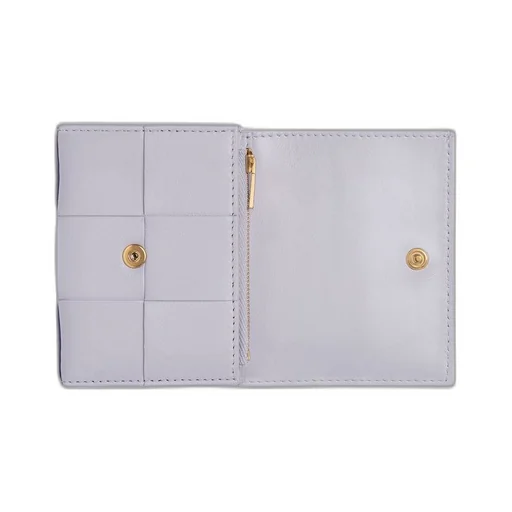 Small Cassette Tri-Fold Zip Wallet