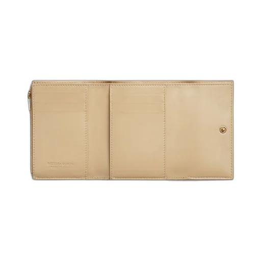 Cassette Tri-Fold Zip Wallet