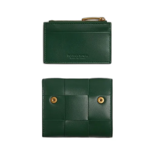 Cassette Tri-Fold Wallet With Detachable Card Case