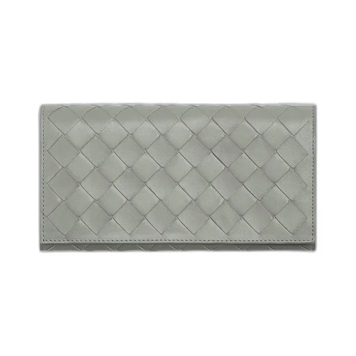 Intrecciato Large Flap Wallet