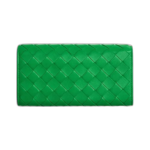 Intrecciato Large Flap Wallet