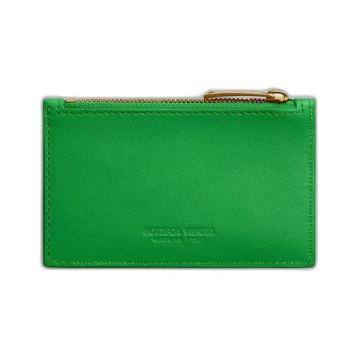 Intrecciato Zipped Card Case