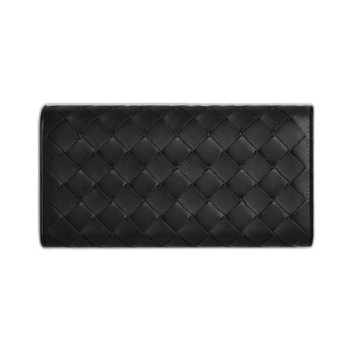 Intrecciato Large Flap Wallet