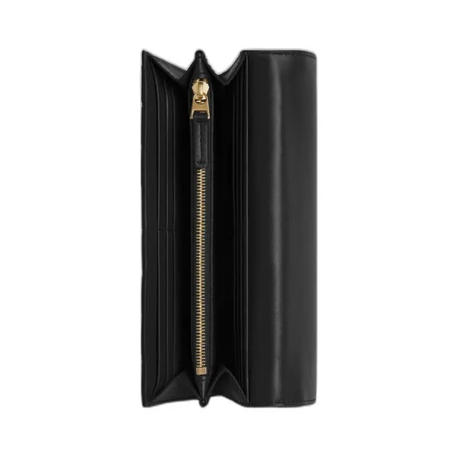 Intrecciato Large Flap Wallet