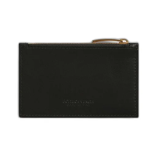 Intrecciato Zipped Card Case