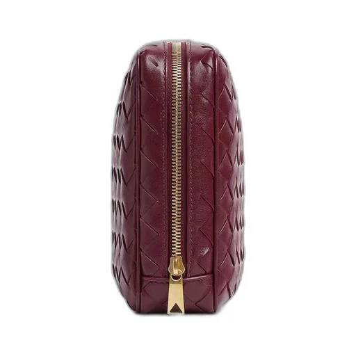 Large Intrecciato Zippered Pouch
