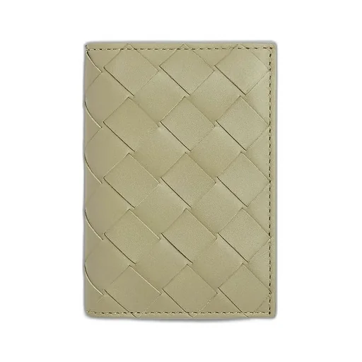 Intrecciato Flap Card Case