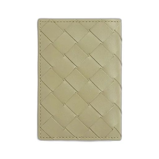 Intrecciato Flap Card Case