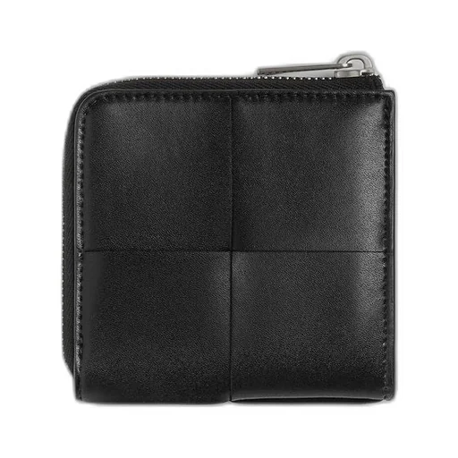 Cassette Square Compact Zip Around Wallet