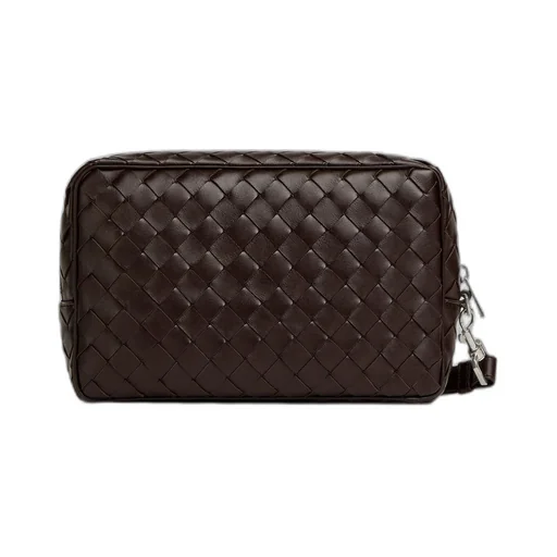 Intrecciato Pouch With Wristlet