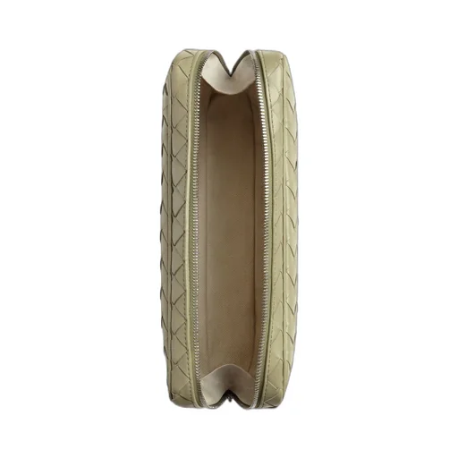 Intrecciato  Large Zipped Organizing Pouch