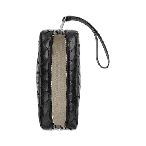 Intrecciato Small Pouch With Wristlet