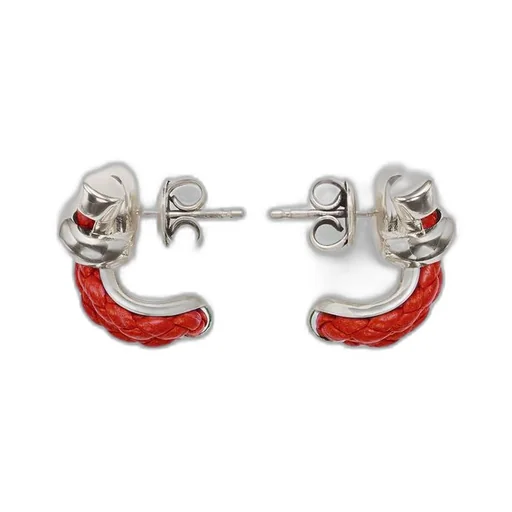 Knot Hoop Earrings
