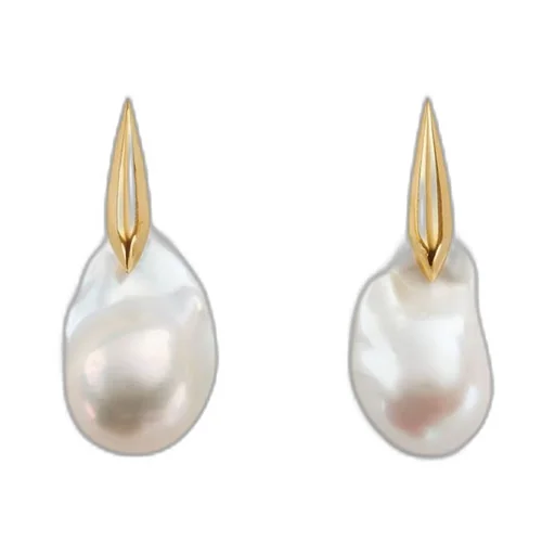 Large Pearl Earrings