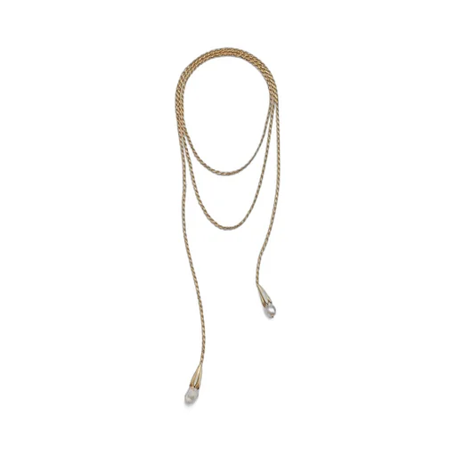 Pearl Scarf Necklace