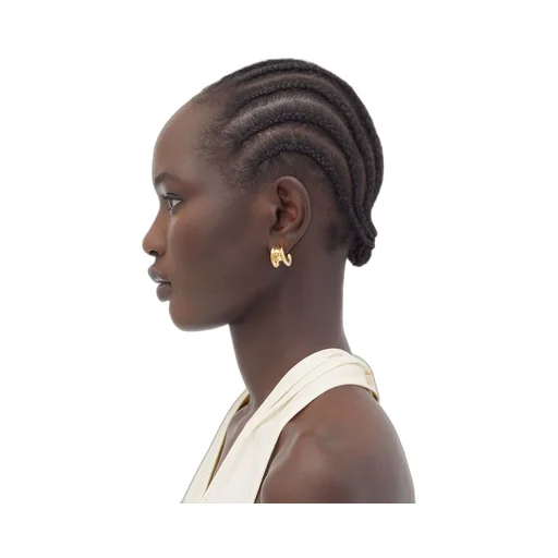 Small H Beam Earrings