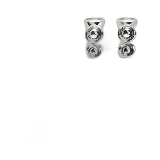 Concave Hoop Earrings