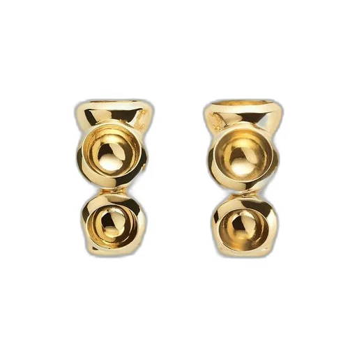 Concave Hoop Earrings