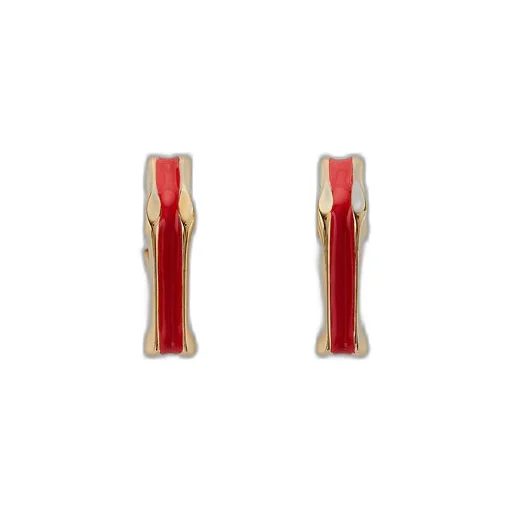 H Beam Earrings