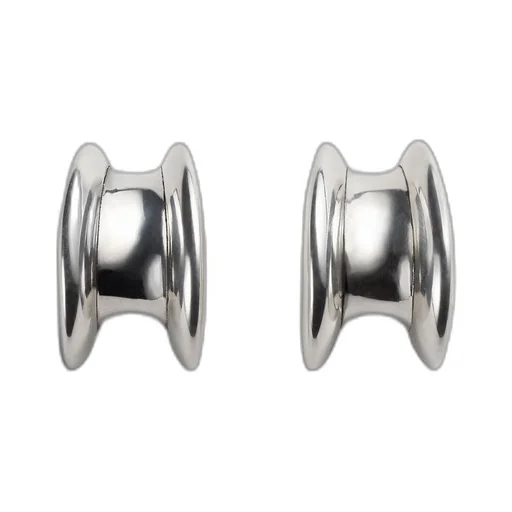 Large H Beam Earrings