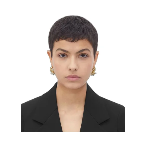 Pillar Hoop Earrings