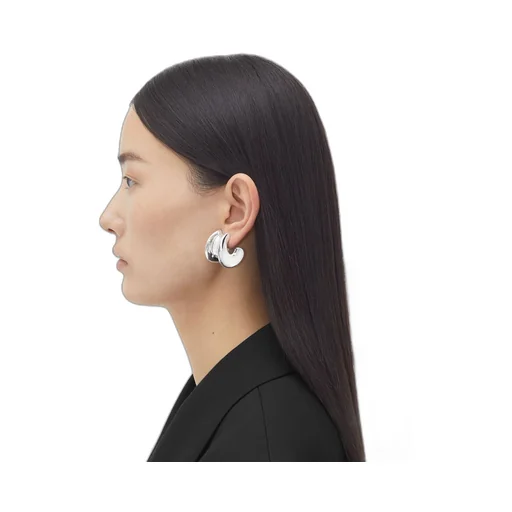 Large H Beam Earrings