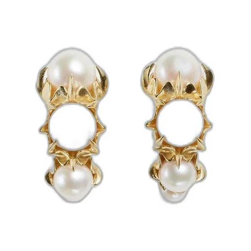 Sphere Hoop Earrings