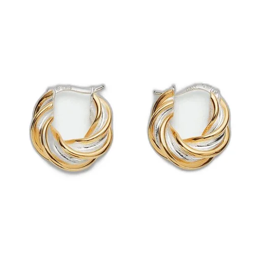 Pillar Hoop Earrings