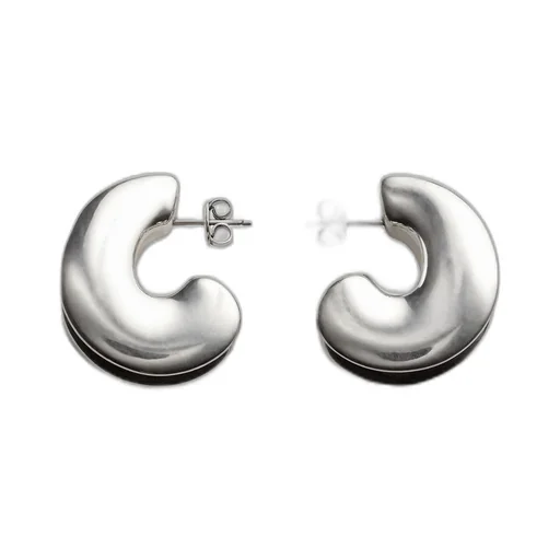 Large H Beam Earrings