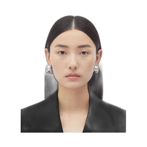 Large H Beam Earrings