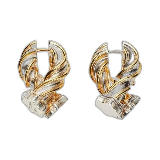 Pillar Hoop Earrings