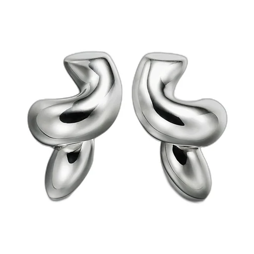 Large Corkscrew Earrings