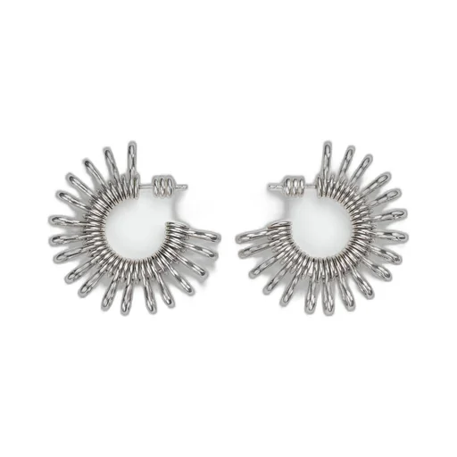 Nest Hoop Earrings