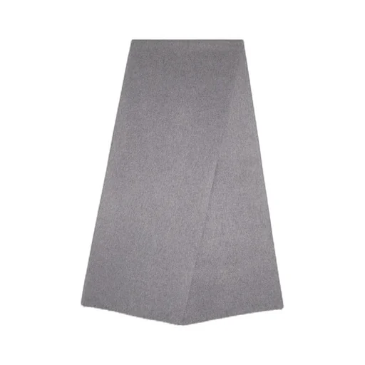 Cashmere Scarf With Bottega Leather Patch