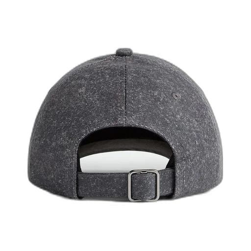Printed Leather Flannel Cap