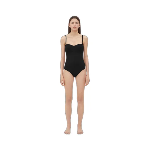 Textured Nylon Bustier Body