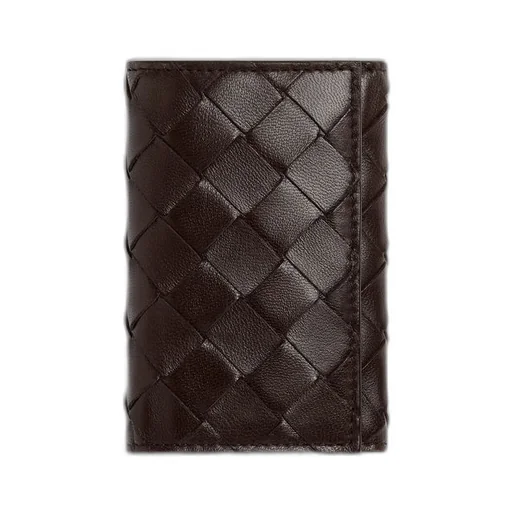 Intrecciato Folded Key Case