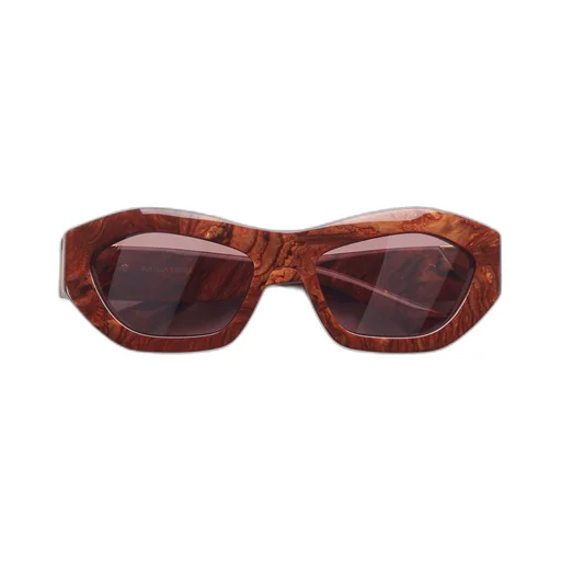 Angle Hexagonal Sunglasses