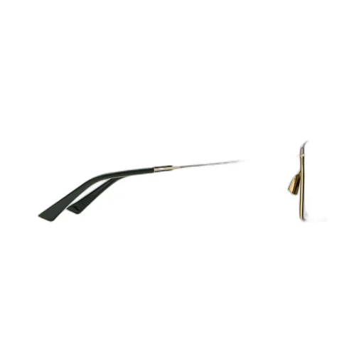 Ultrathin Metal Rectangular Sunglasses