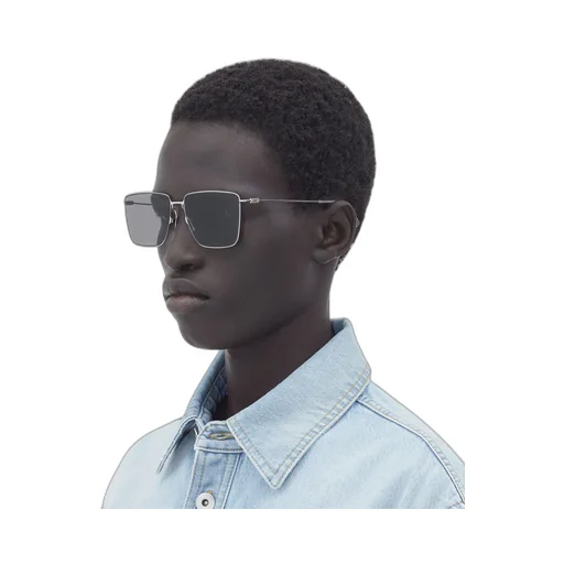 Ultrathin Metal Rectangular Sunglasses