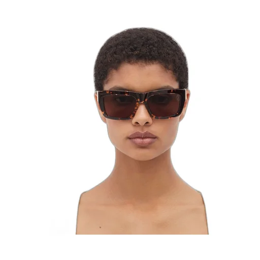 Angle Acetate Square Sunglasses