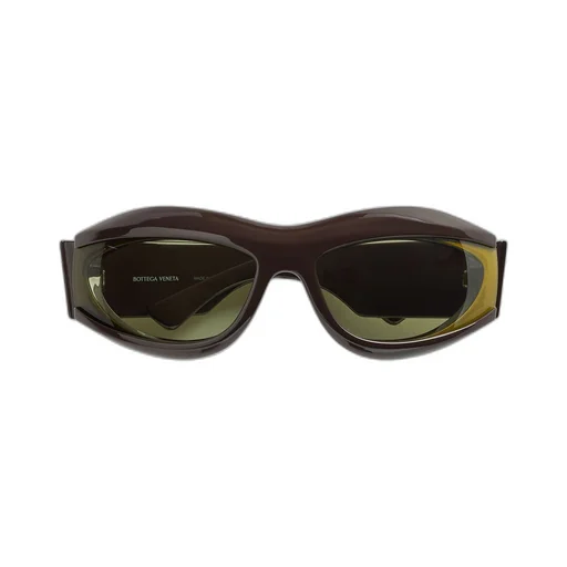 Cangi Wraparound Injected Acetate Sunglasses