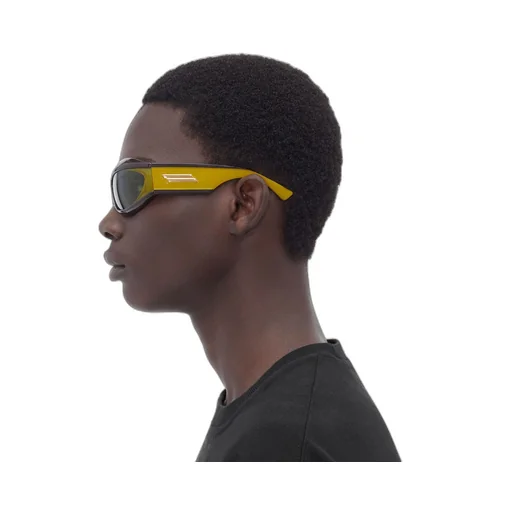 Cangi Wraparound Injected Acetate Sunglasses