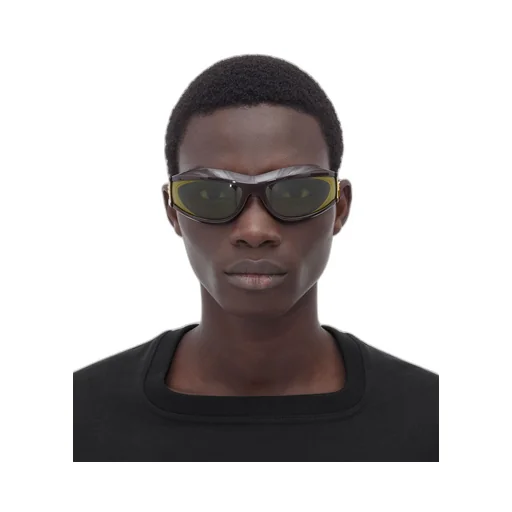 Cangi Wraparound Injected Acetate Sunglasses