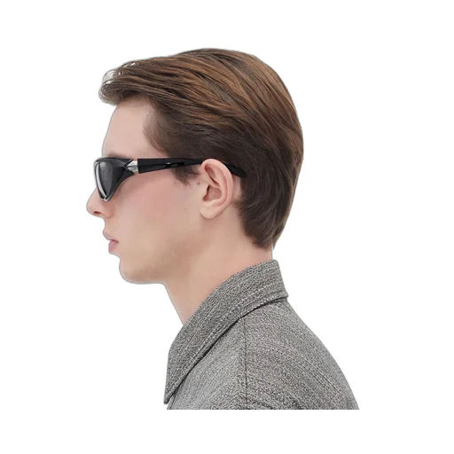 Curve Sporty Cat Eye Injected Acetate Sunglasses