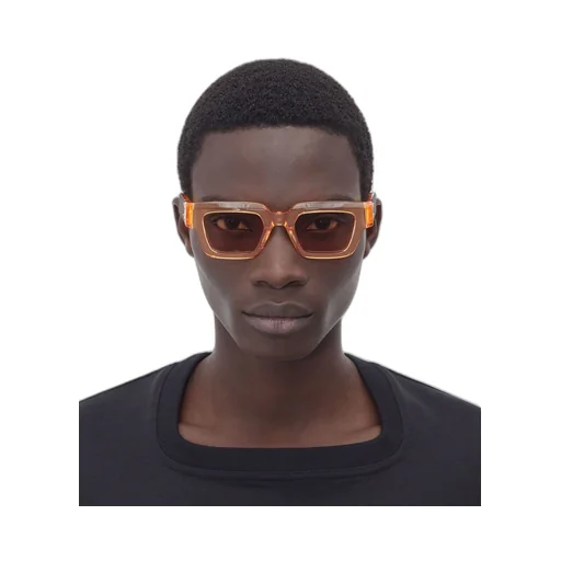 Hinge Acetate Square Sunglasses