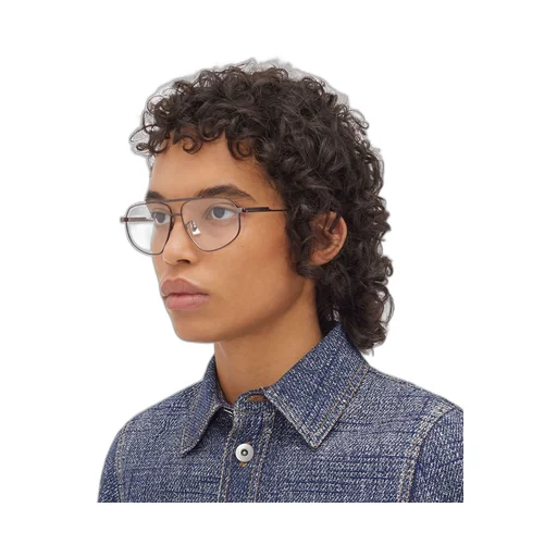 Classic Metal Aviator Eyeglasses