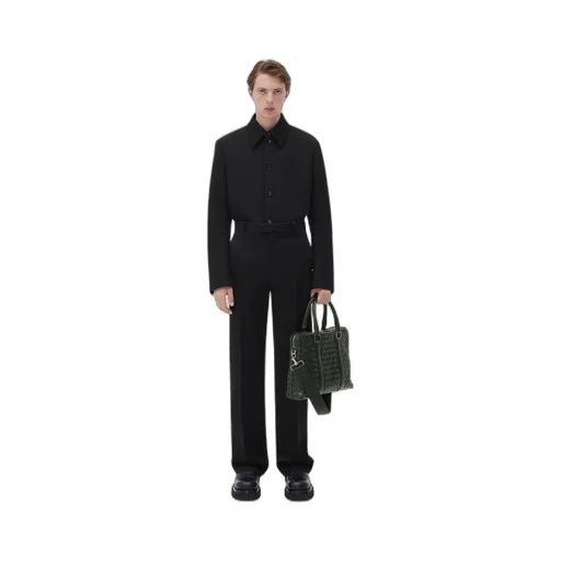 Slim Intrecciato Briefcase