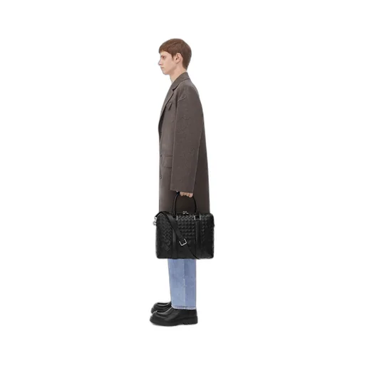 Slim Intrecciato Briefcase